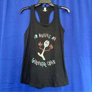 Toy Story 4: Forky Existential Crisis Tank Top 🤍❤️💙